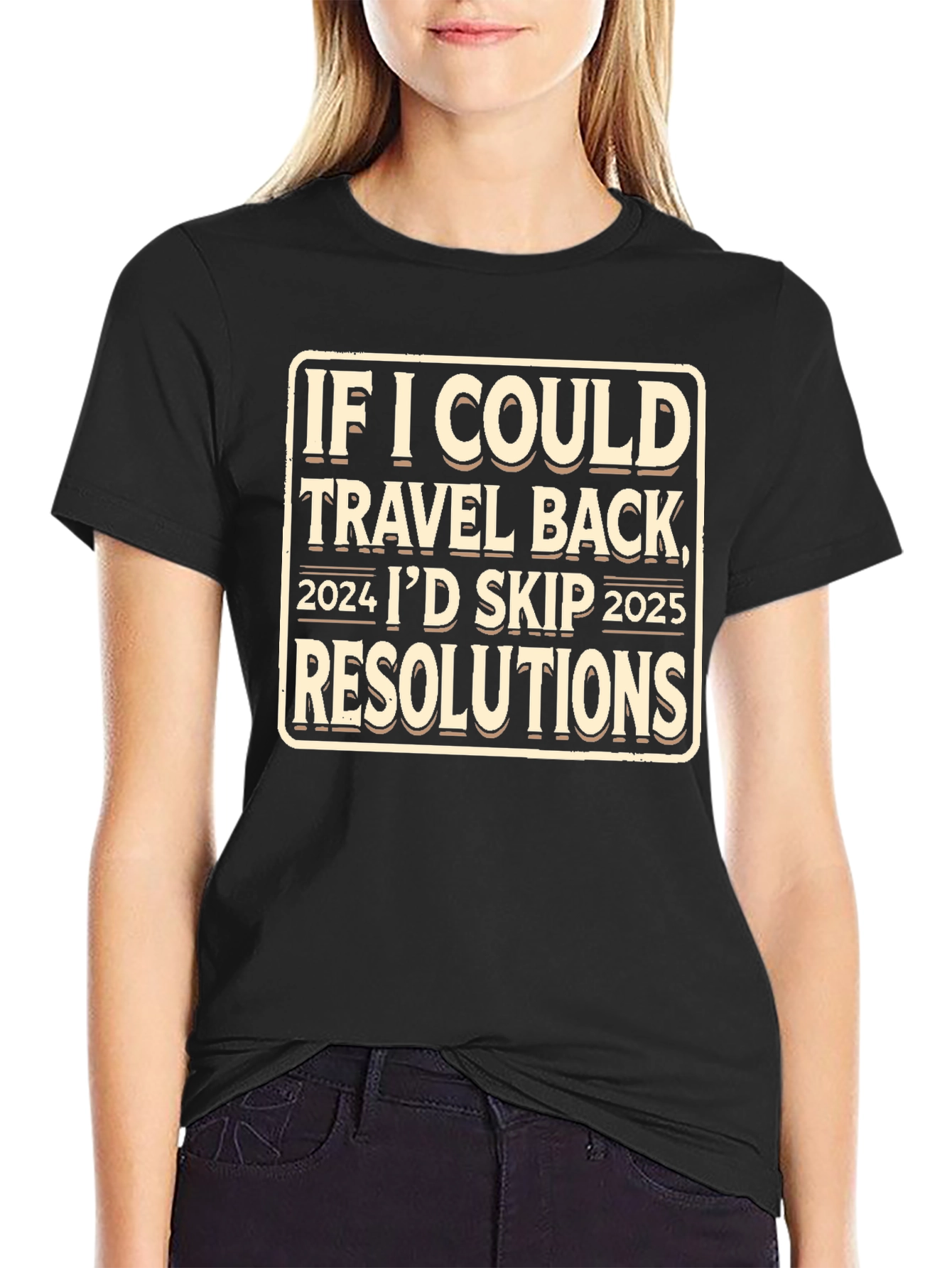 Skip 2025 New Year Funny T-Shirt