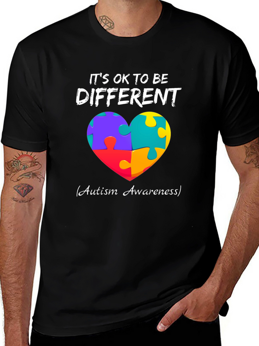 Autism Awareness Puzzle Heart T-Shirt