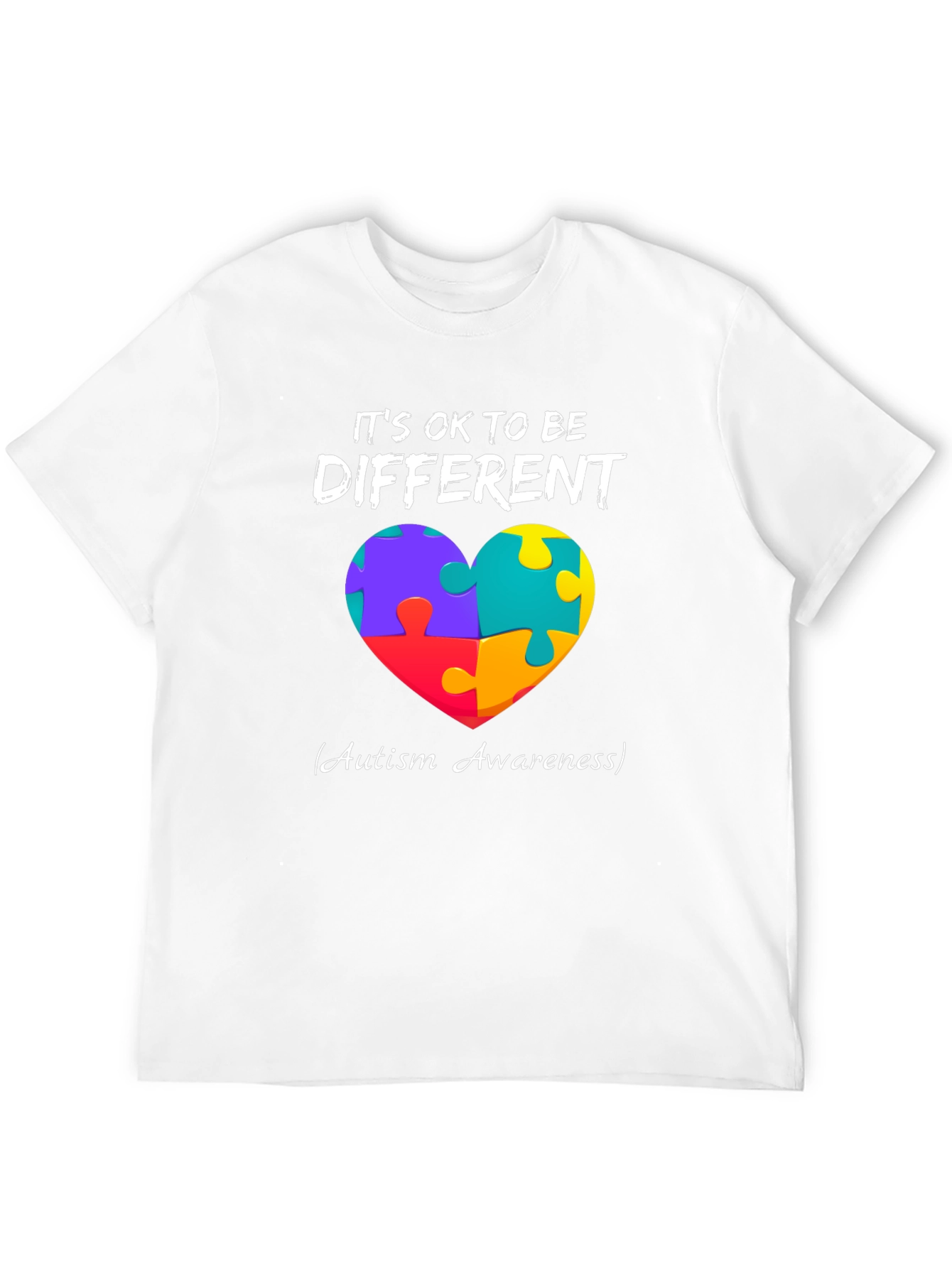 Autism Awareness Puzzle Heart T-Shirt