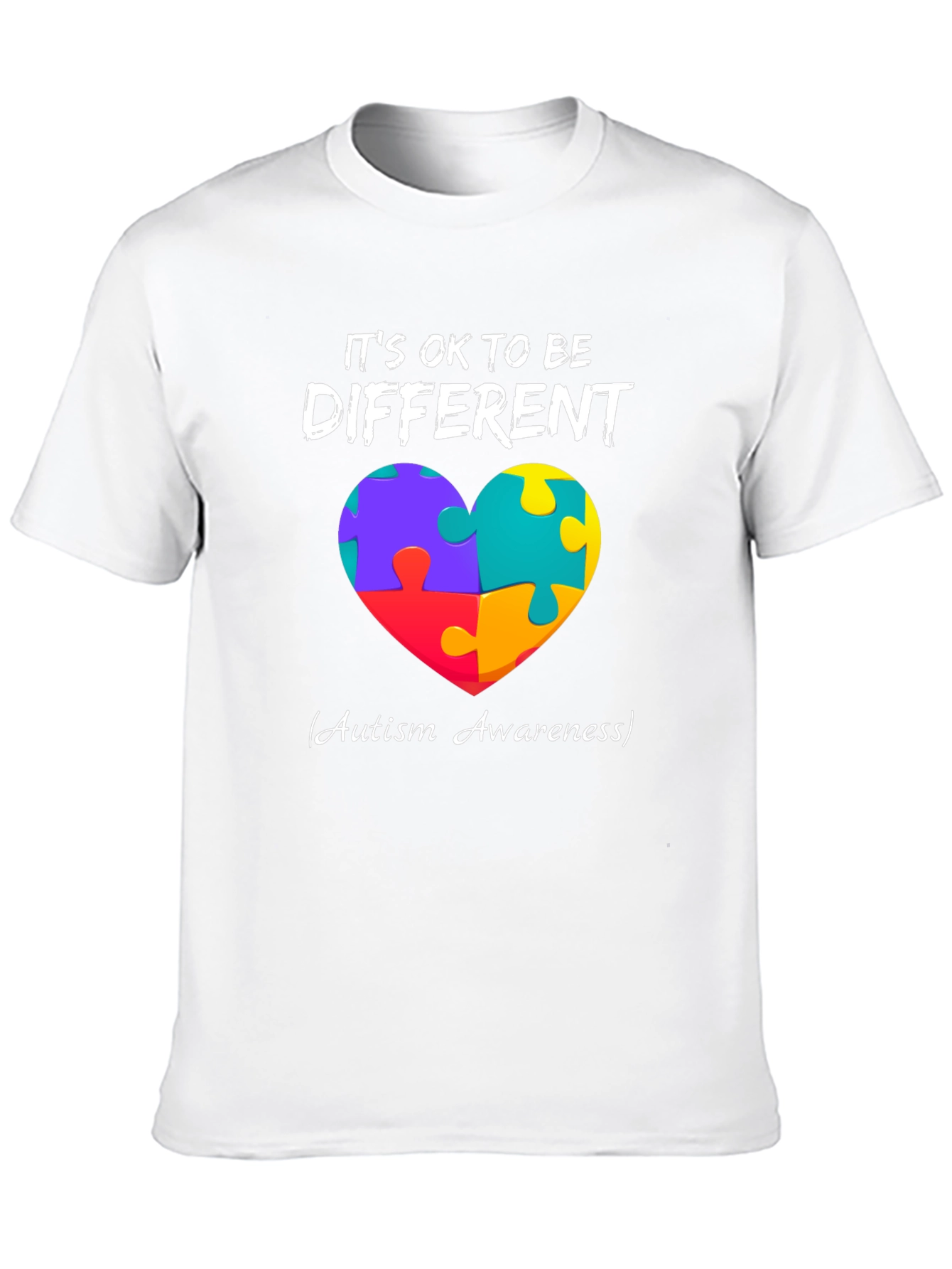 Autism Awareness Puzzle Heart T-Shirt
