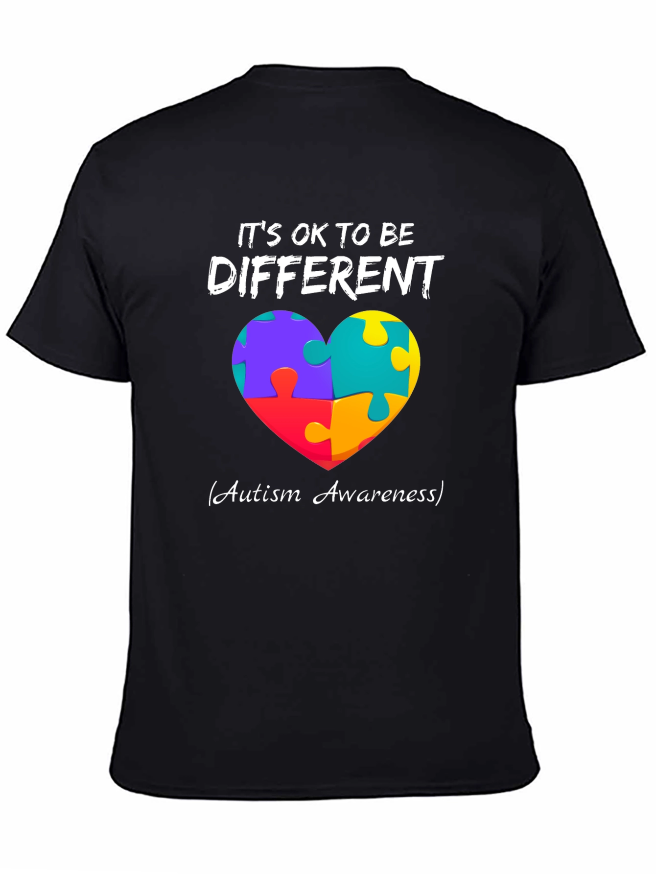 Autism Awareness Puzzle Heart T-Shirt
