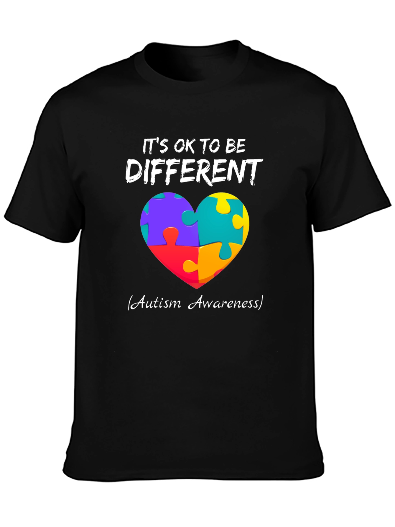 Autism Awareness Puzzle Heart T-Shirt