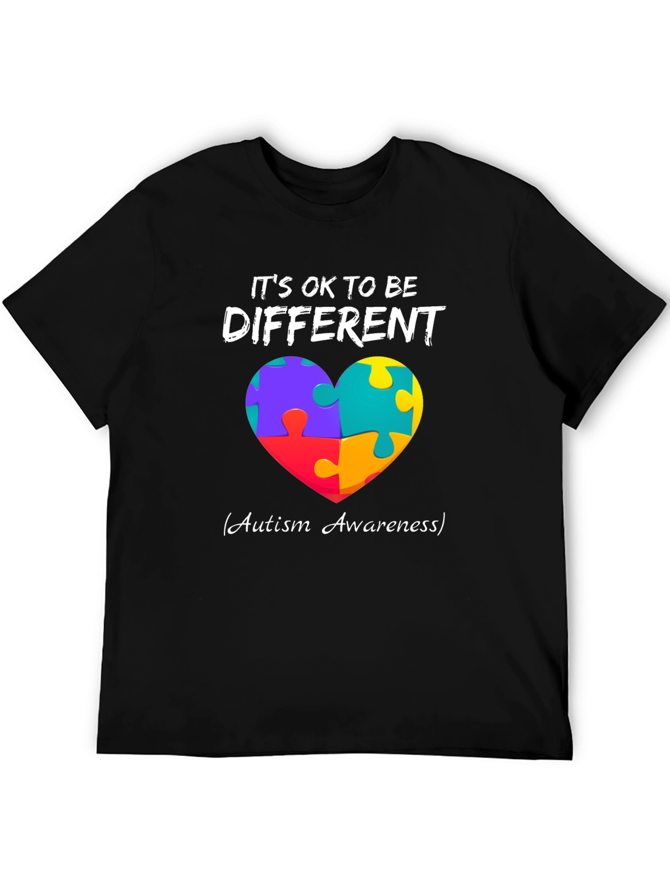 Autism Awareness Puzzle Heart T-Shirt