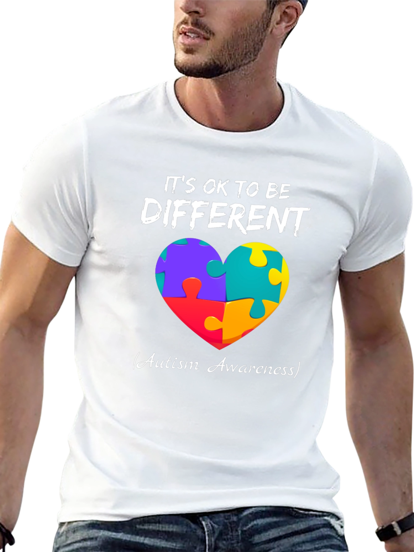 Autism Awareness Puzzle Heart T-Shirt