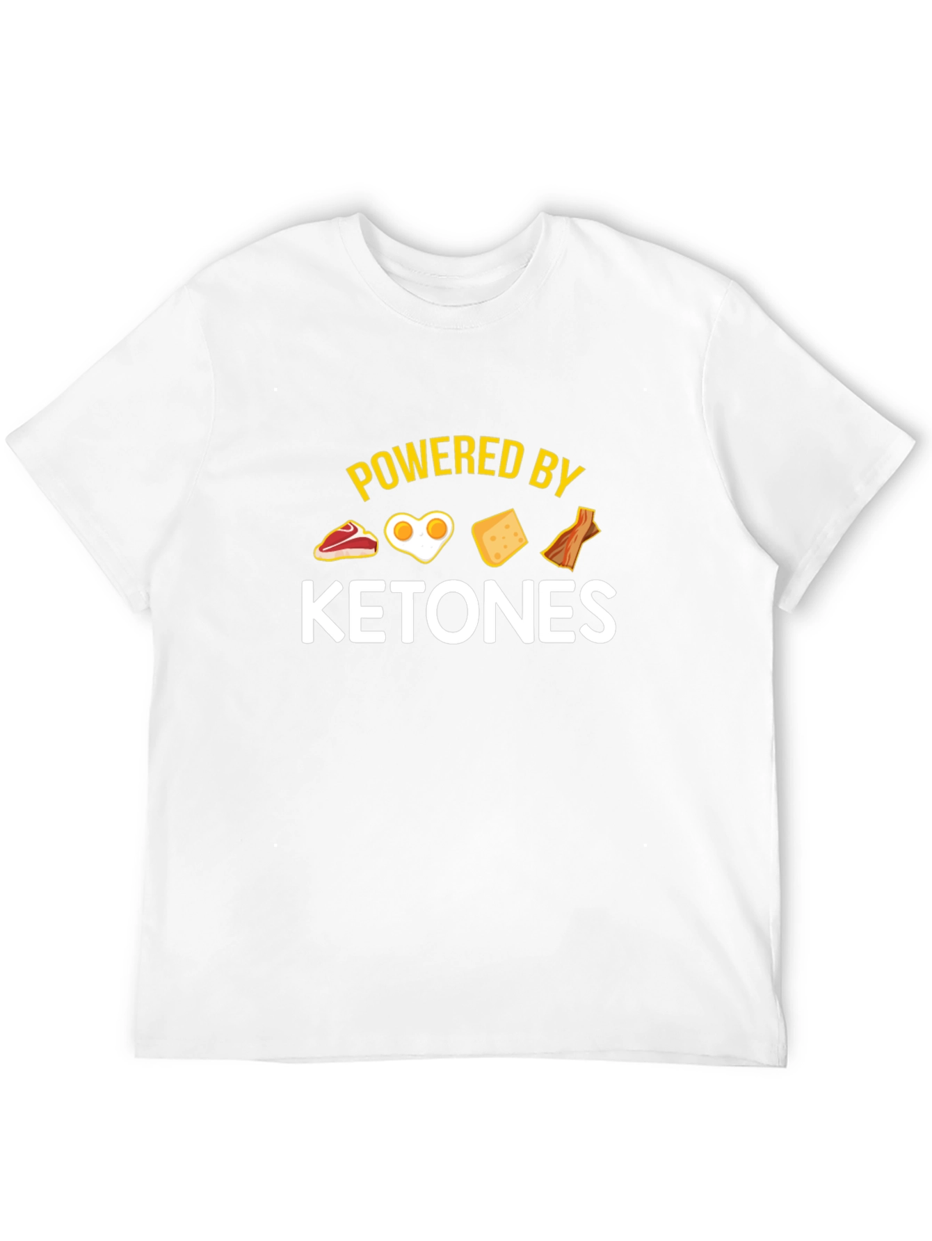 Keto Diet T-Shirt - Powered By Ketones