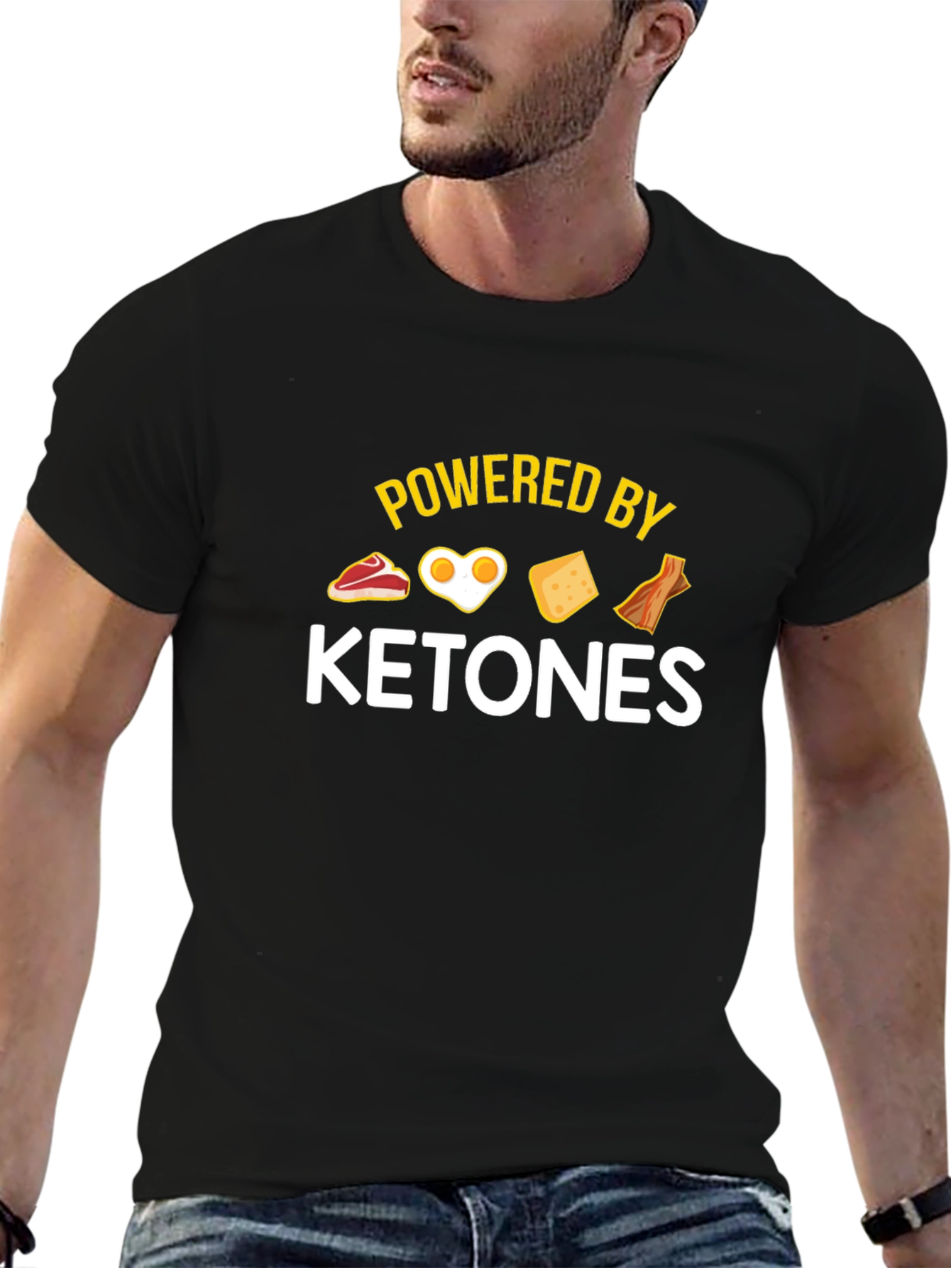 Keto Diet T-Shirt - Powered By Ketones
