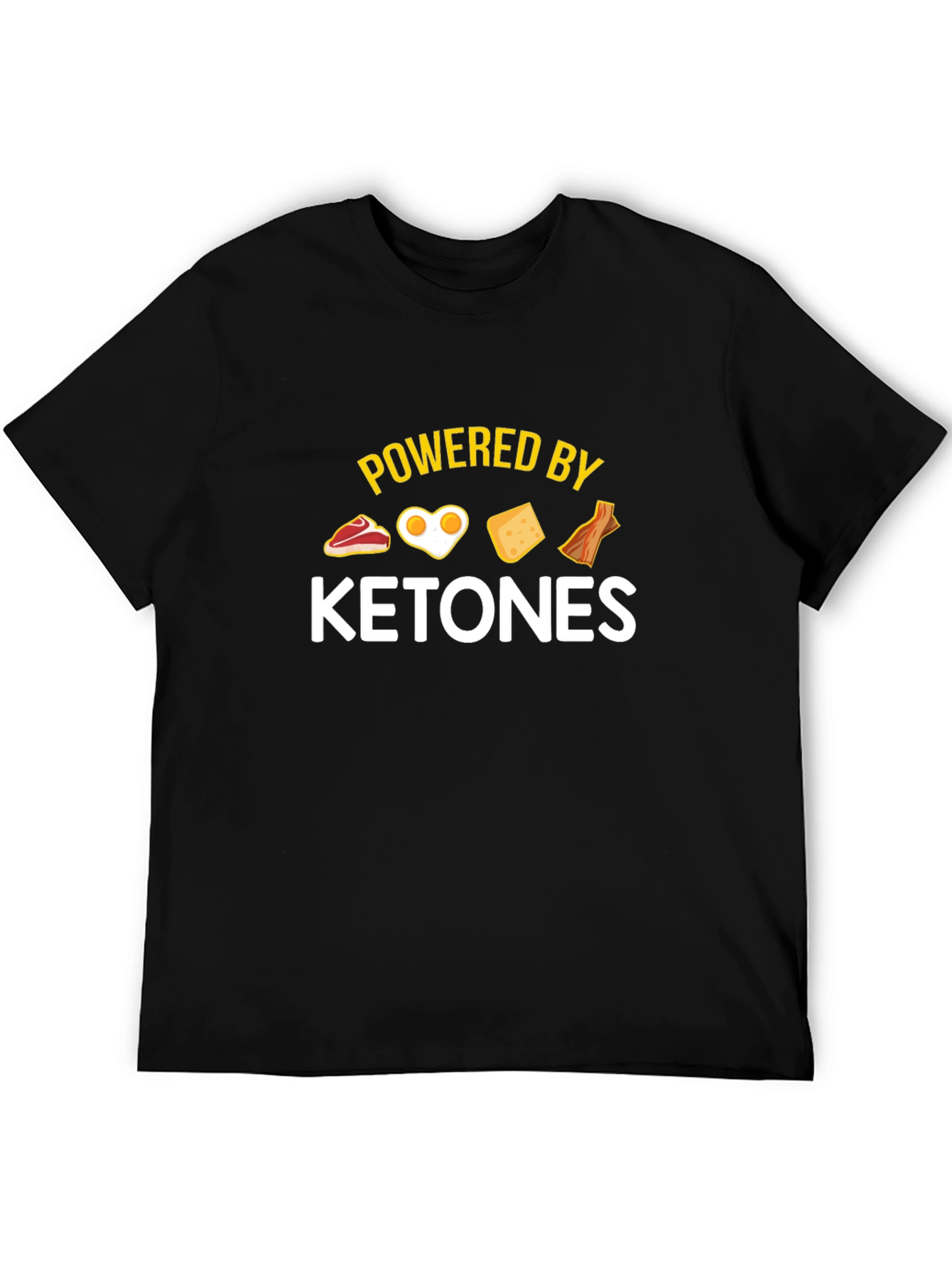 Keto Diet T-Shirt - Powered By Ketones