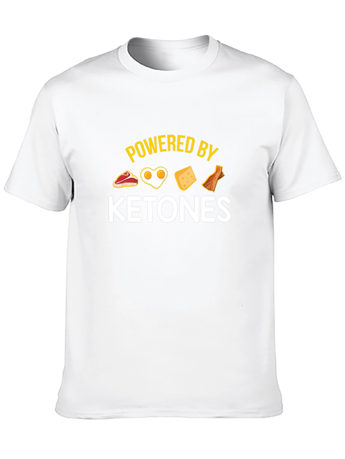 Keto Diet T-Shirt - Powered By Ketones