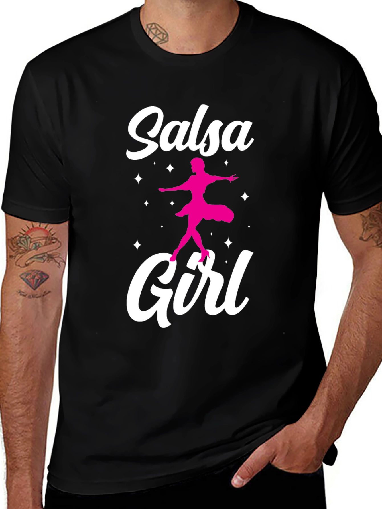 Salsa Girl Graphic Tee - Dance in Style!