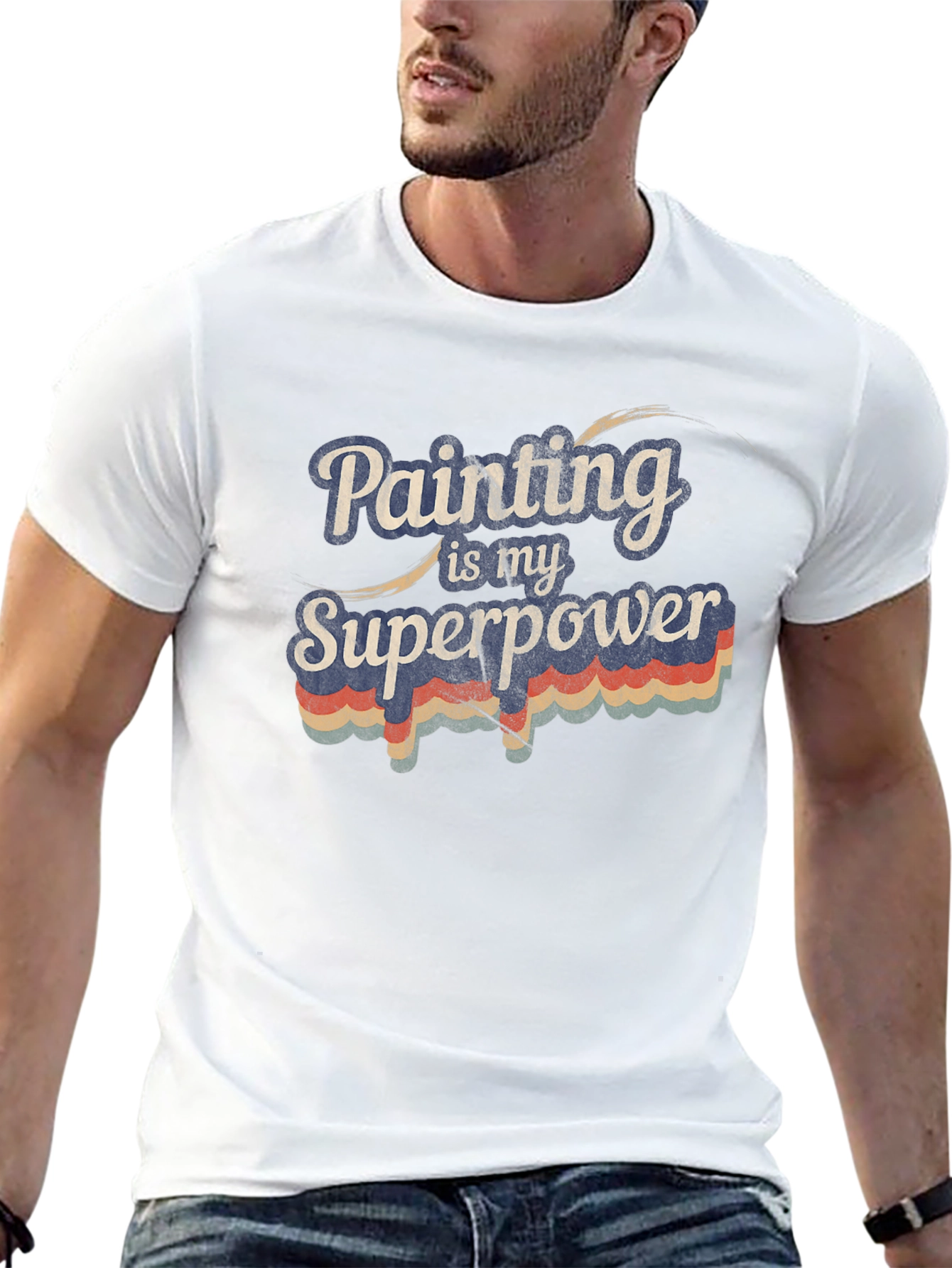 Painting is my Superpower Graphic Tee