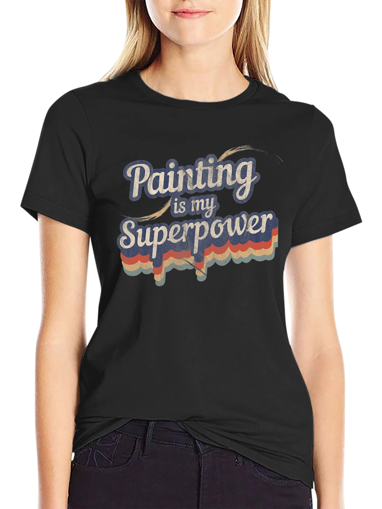 Painting is my Superpower Graphic Tee