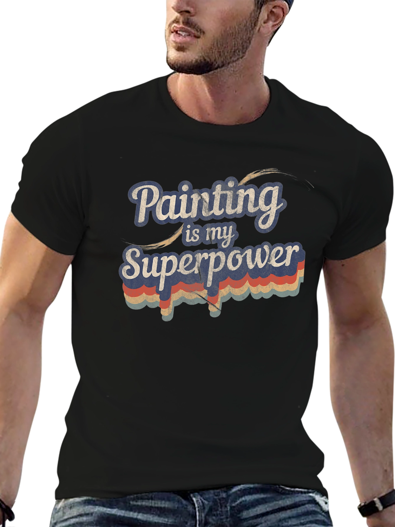 Painting is my Superpower Graphic Tee