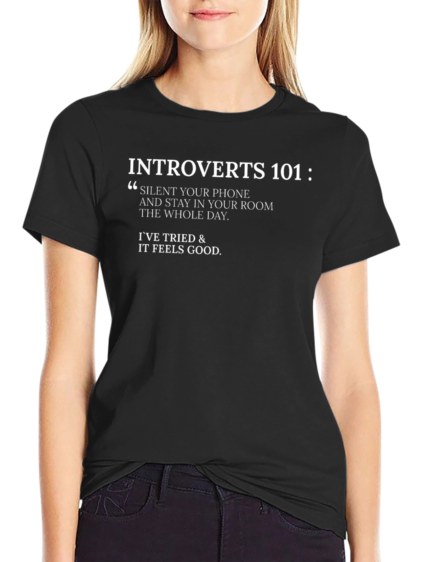 Introverts 101 Funny Graphic Tee