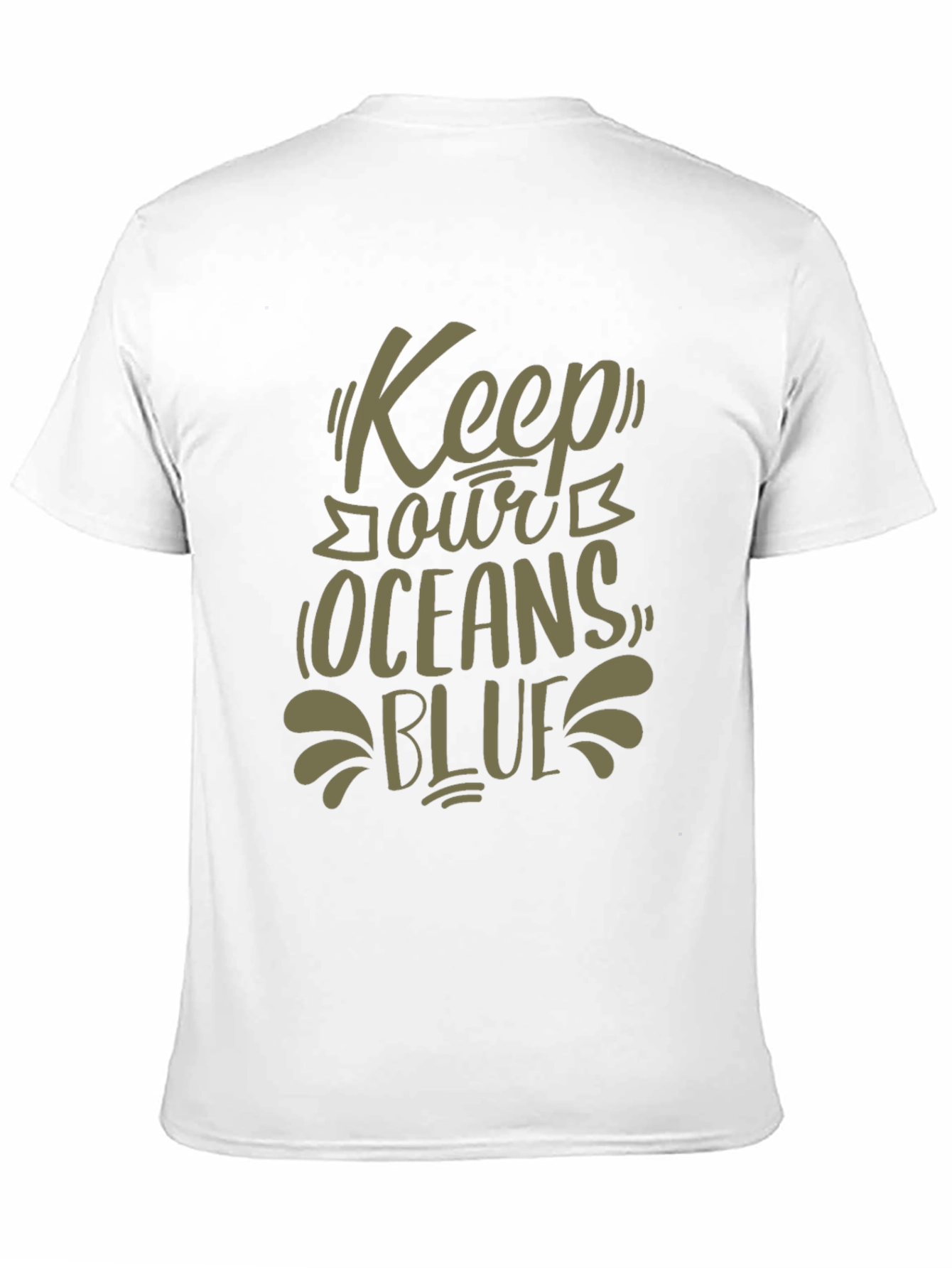 Keep Our Oceans Blue Graphic T-Shirt