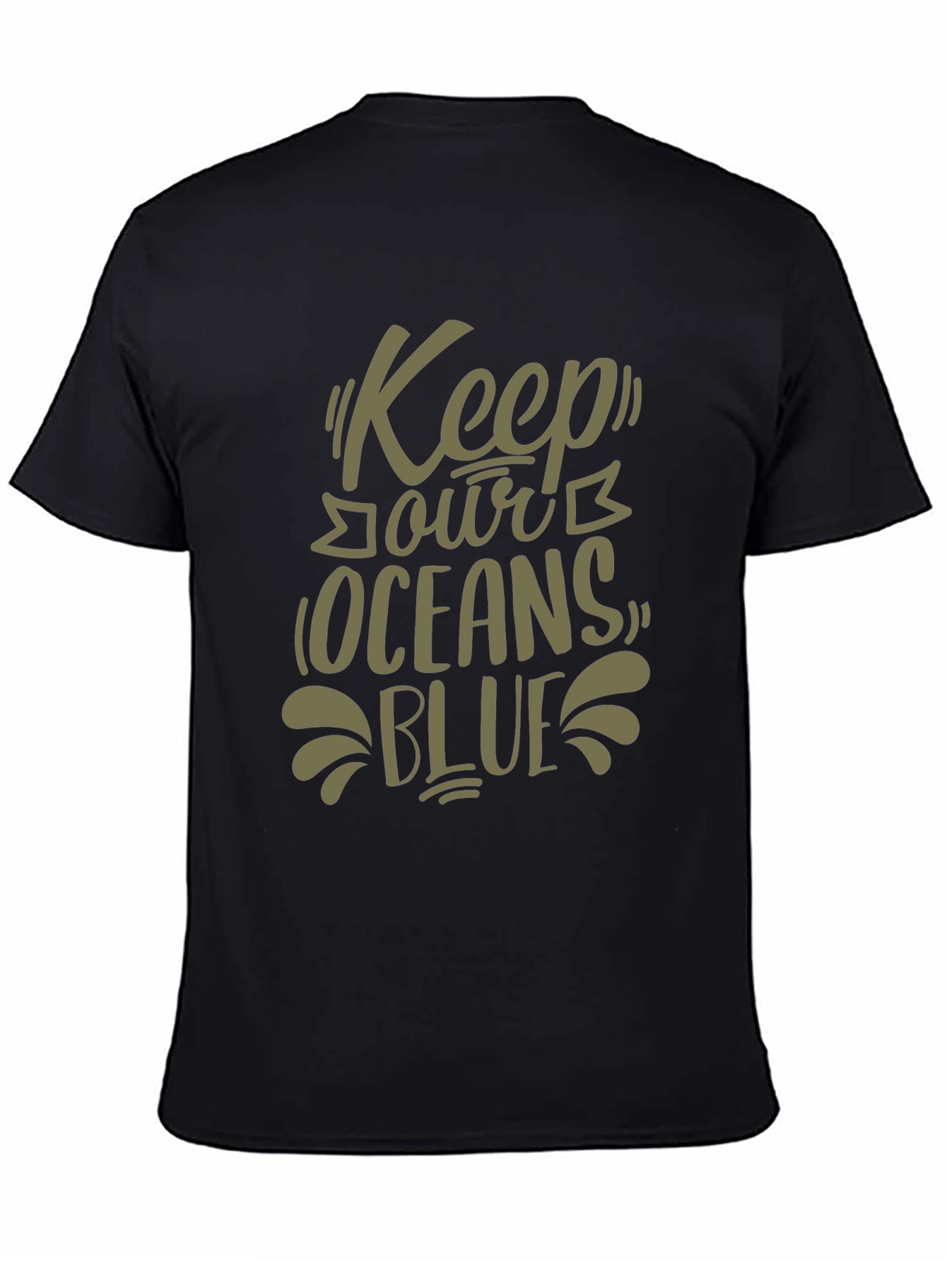Keep Our Oceans Blue Graphic T-Shirt