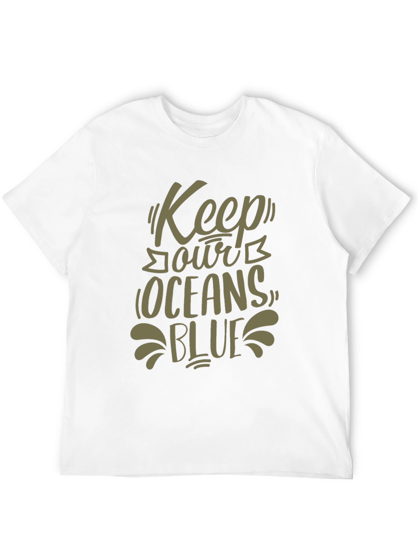 Keep Our Oceans Blue Graphic T-Shirt