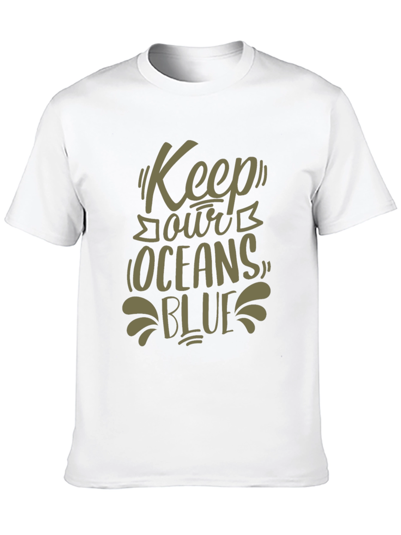 Keep Our Oceans Blue Graphic T-Shirt