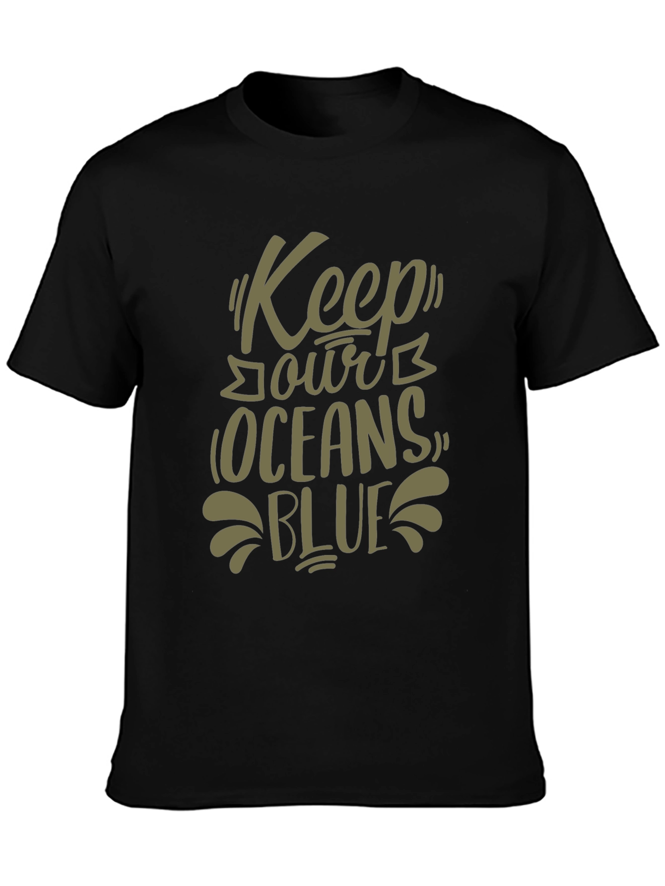 Keep Our Oceans Blue Graphic T-Shirt