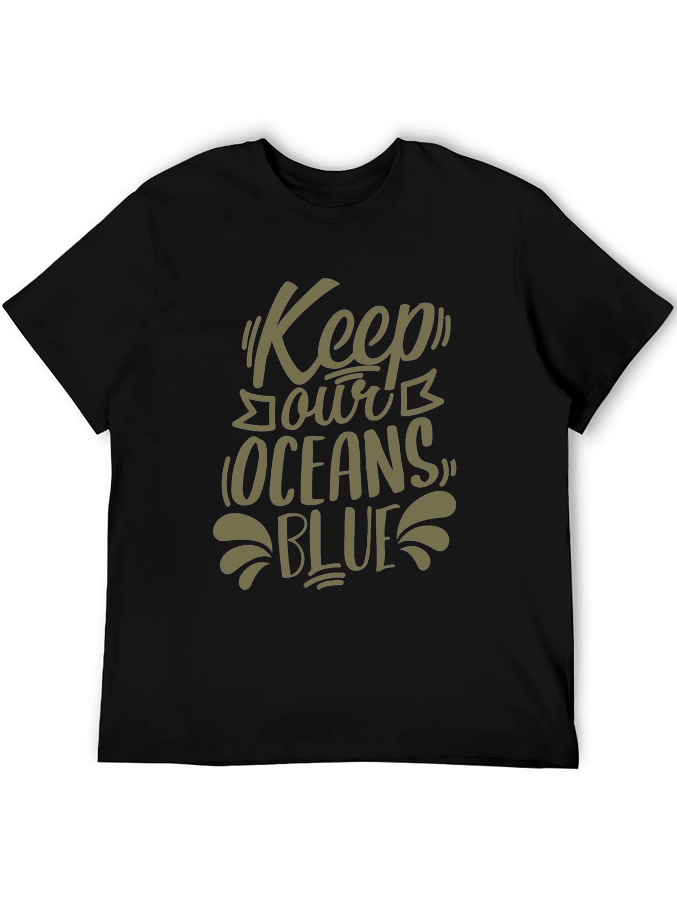 Keep Our Oceans Blue Graphic T-Shirt