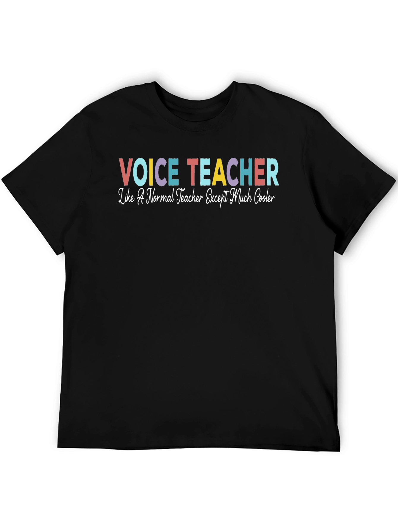 Voice Teacher T-Shirt: Cool Teacher Gift