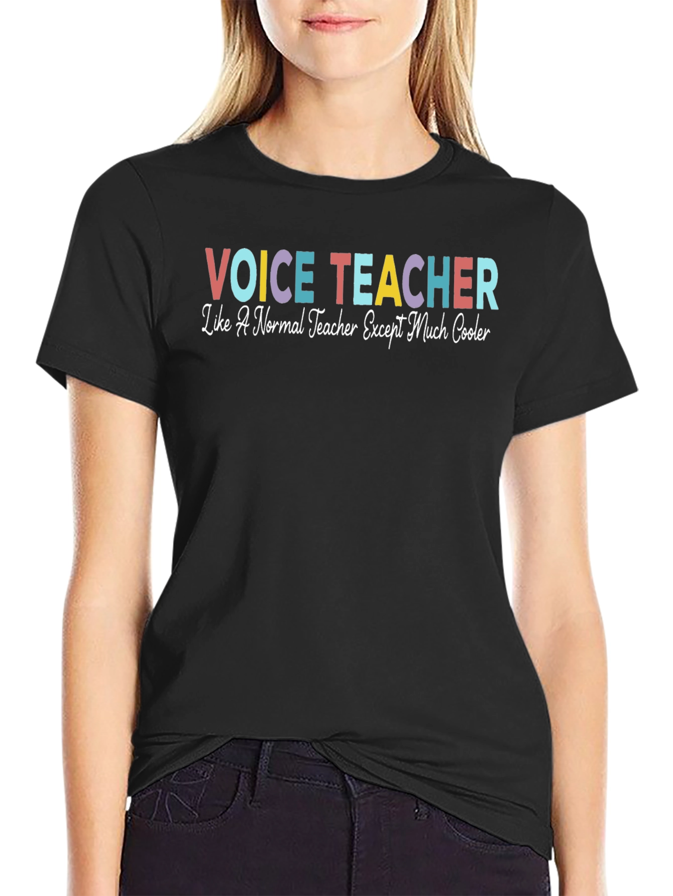 Voice Teacher T-Shirt: Cool Teacher Gift