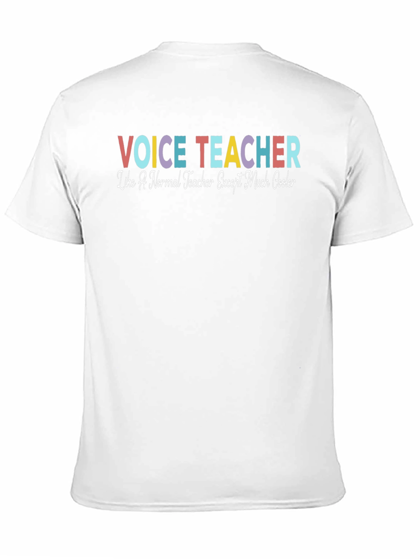 Voice Teacher T-Shirt: Cool Teacher Gift