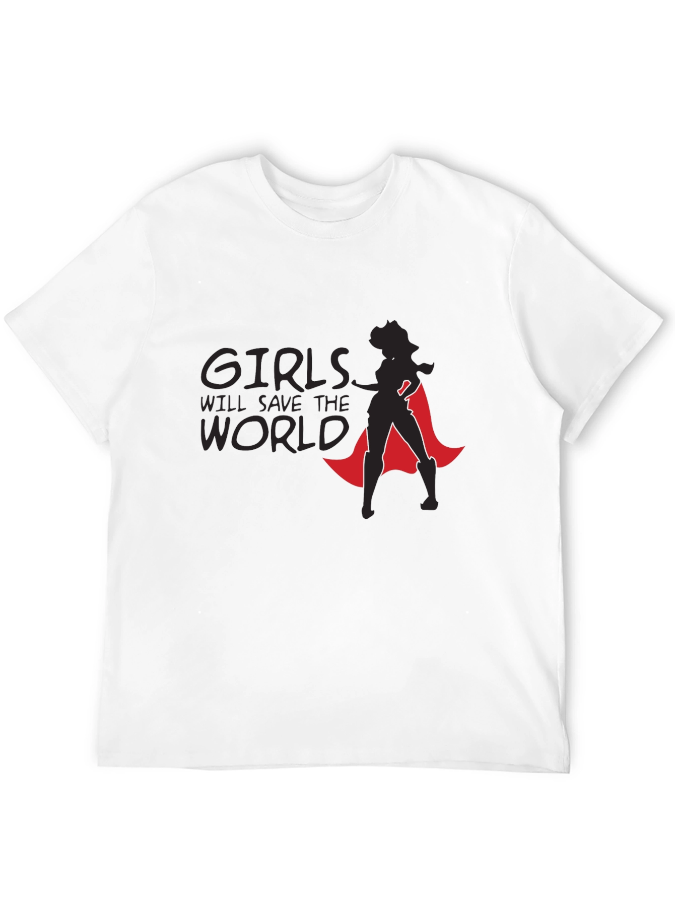 Girls Will Save The World Graphic Tee