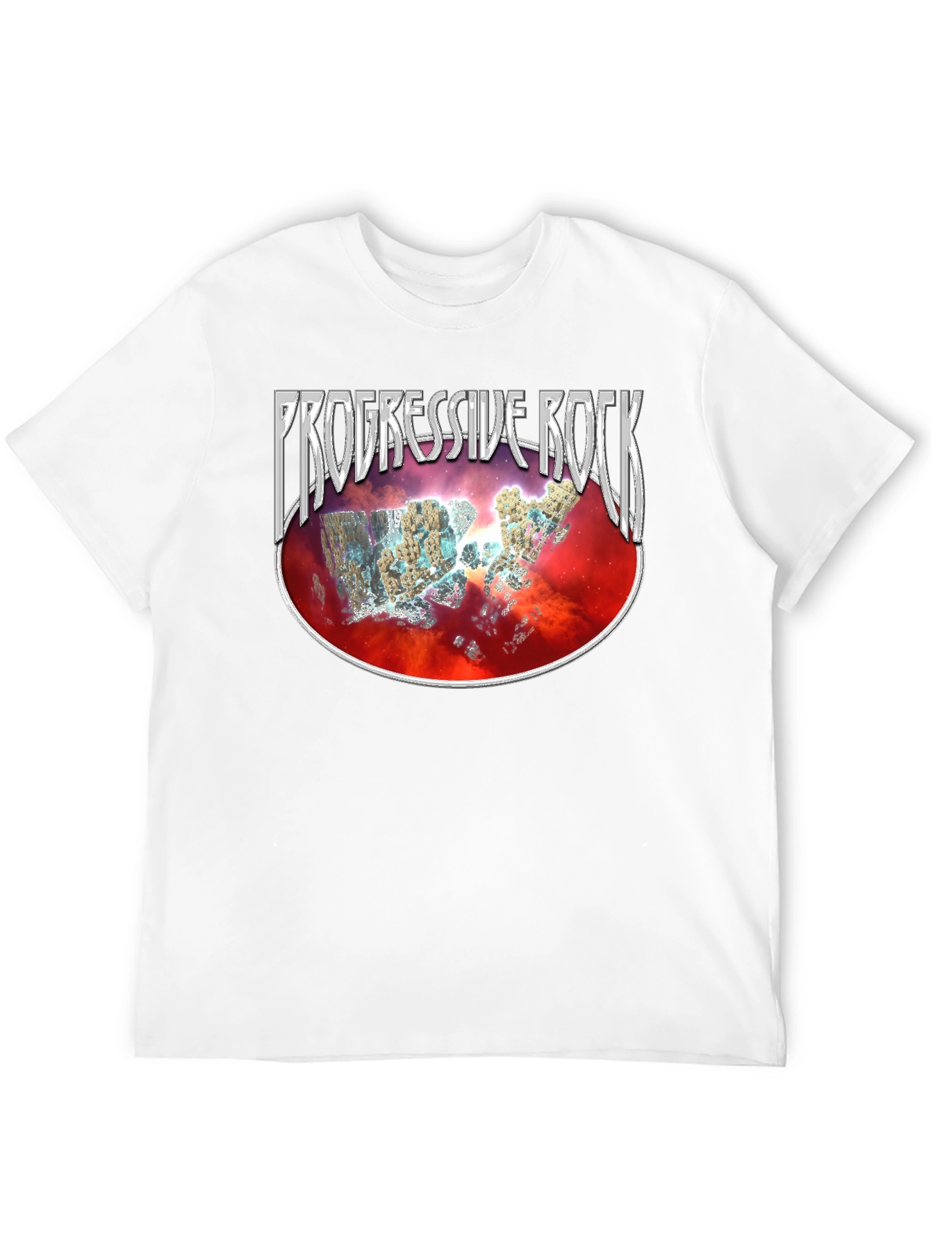 Progressive Rock Graphic Tee - Bold & Unique Design