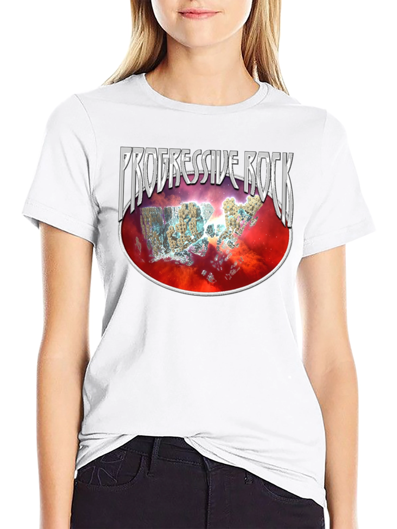 Progressive Rock Graphic Tee - Bold & Unique Design