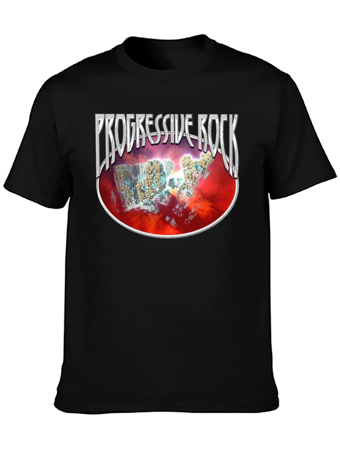 Progressive Rock Graphic Tee - Bold & Unique Design