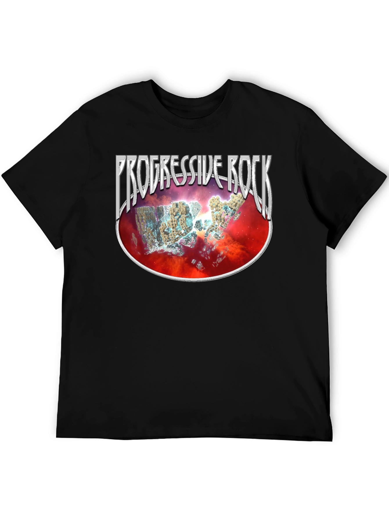 Progressive Rock Graphic Tee - Bold & Unique Design