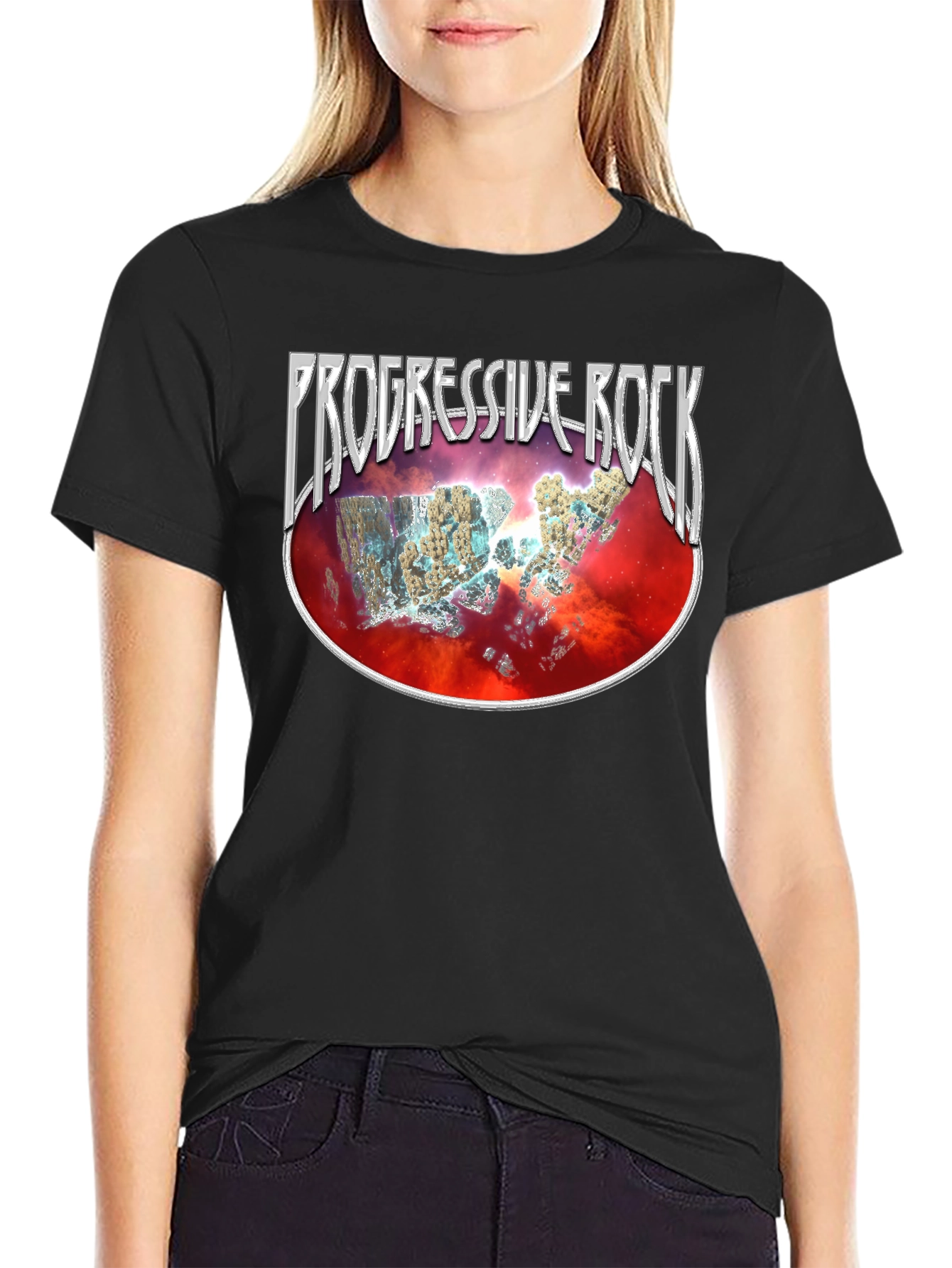 Progressive Rock Graphic Tee - Bold & Unique Design