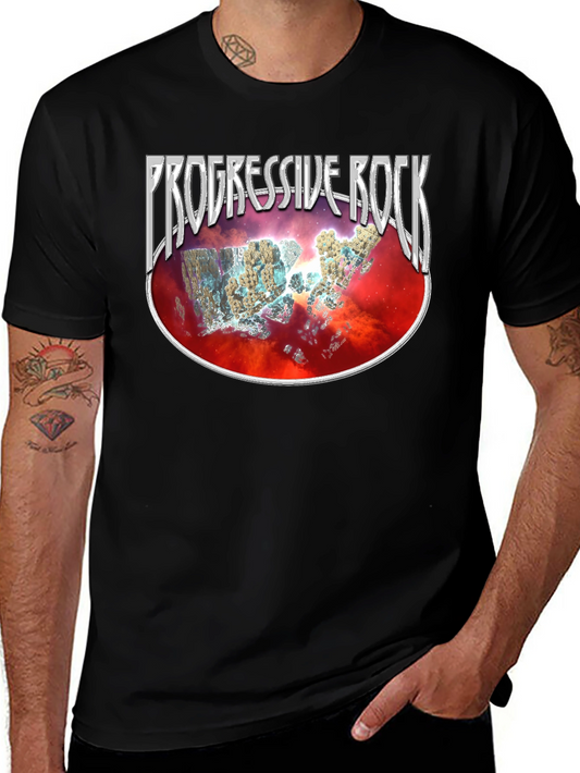 Progressive Rock Graphic Tee - Bold & Unique Design