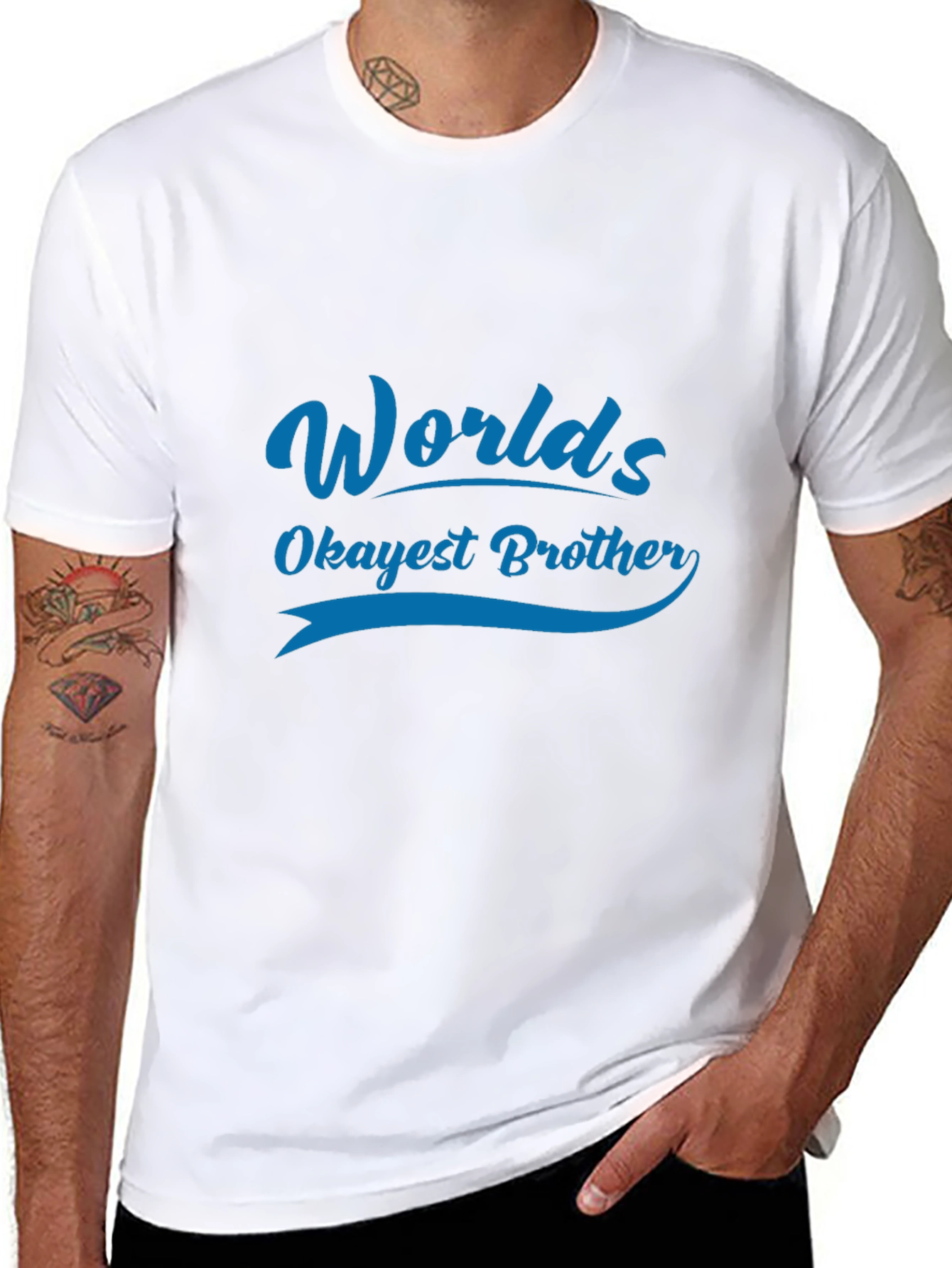 Worlds Okayest Brother T-Shirt