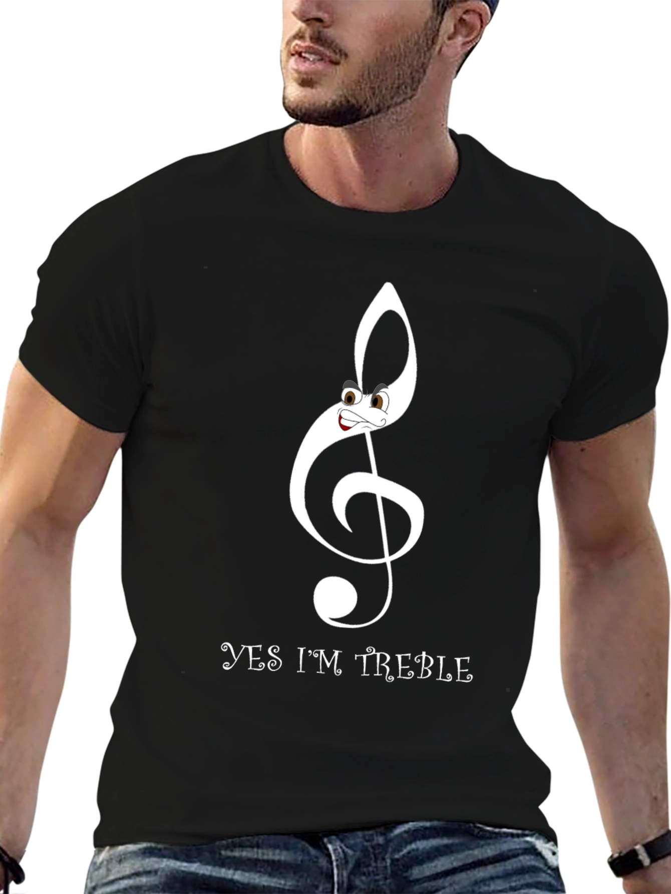 Funny Yes Im Treble Music T-Shirt