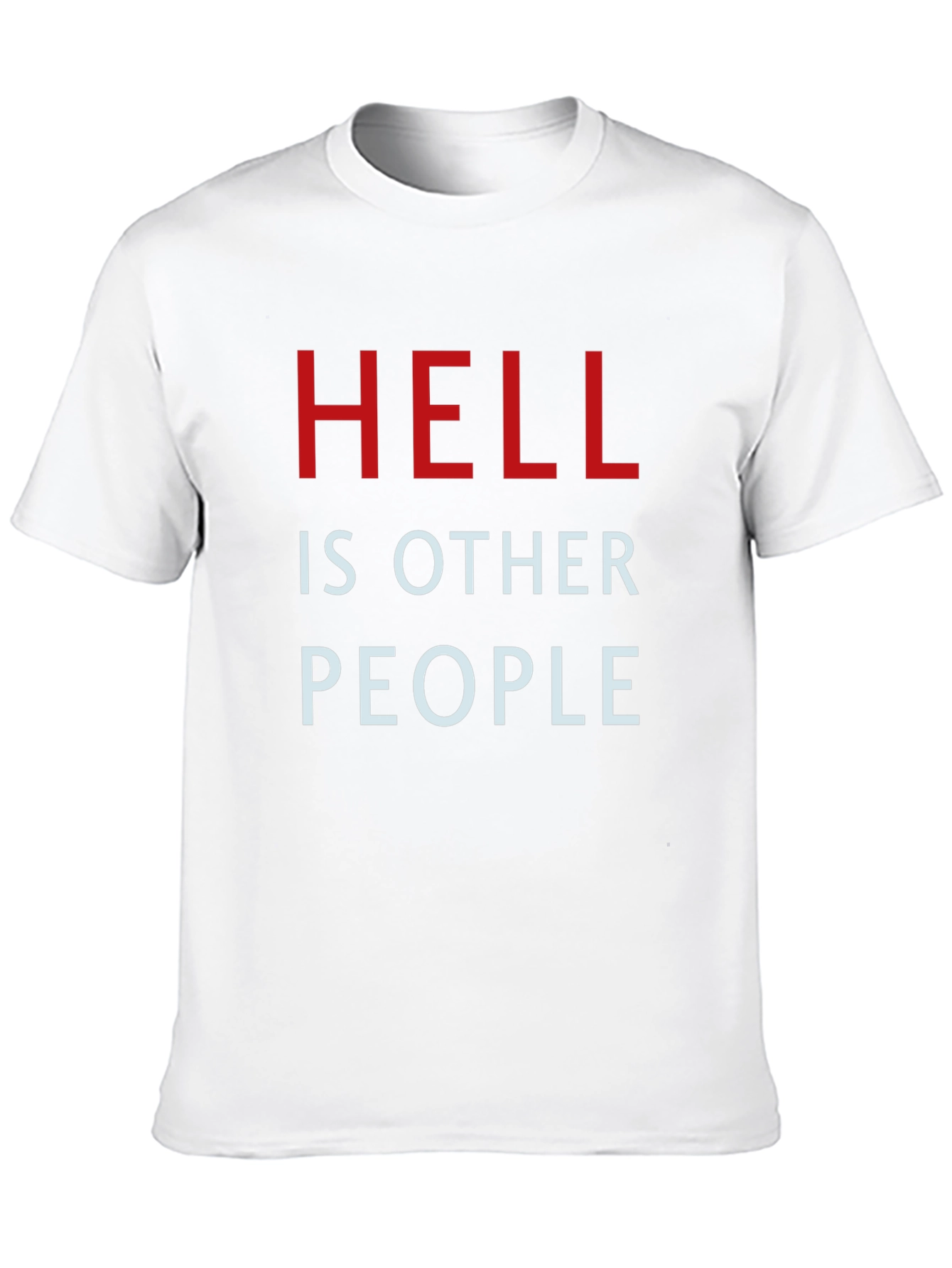 Hell is Other People Graphic Tee - Black