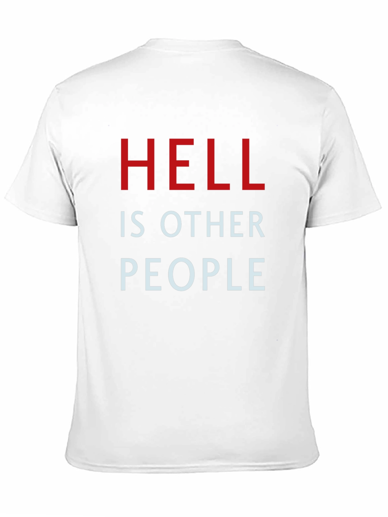 Hell is Other People Graphic Tee - Black