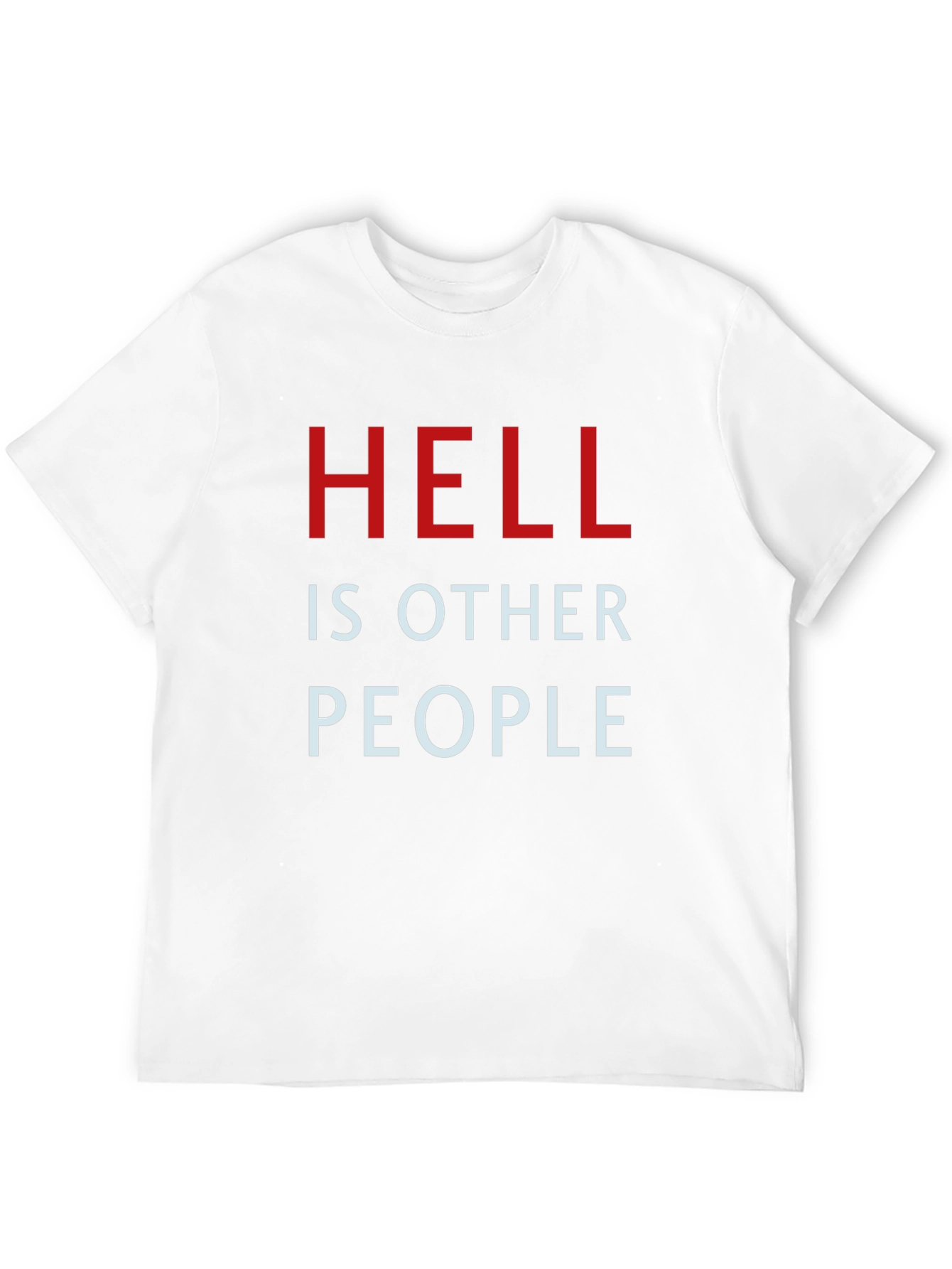 Hell is Other People Graphic Tee - Black
