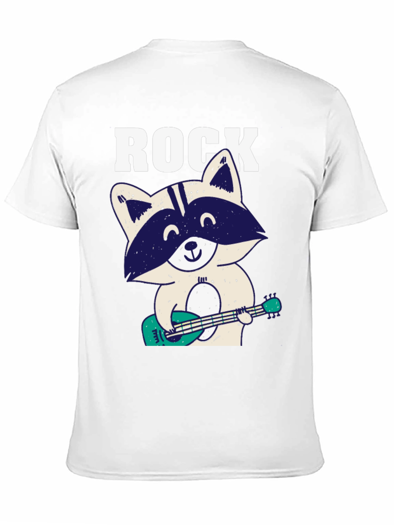 Rock On Raccoon Graphic Tee