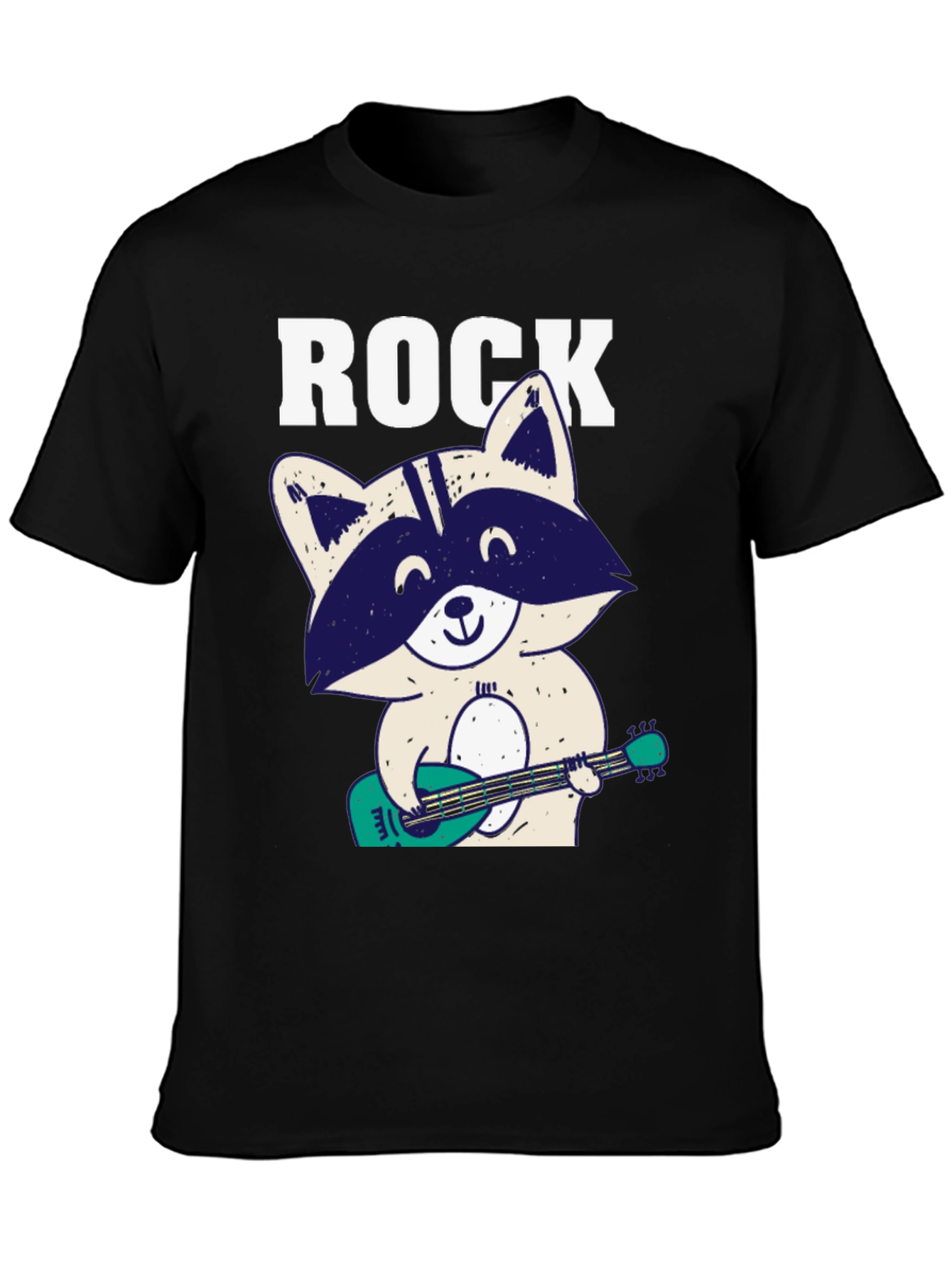 Rock On Raccoon Graphic Tee