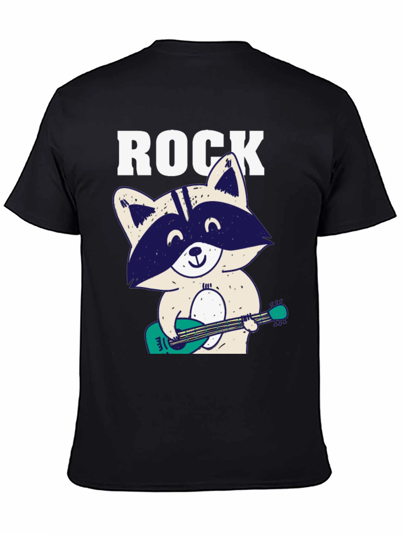 Rock On Raccoon Graphic Tee