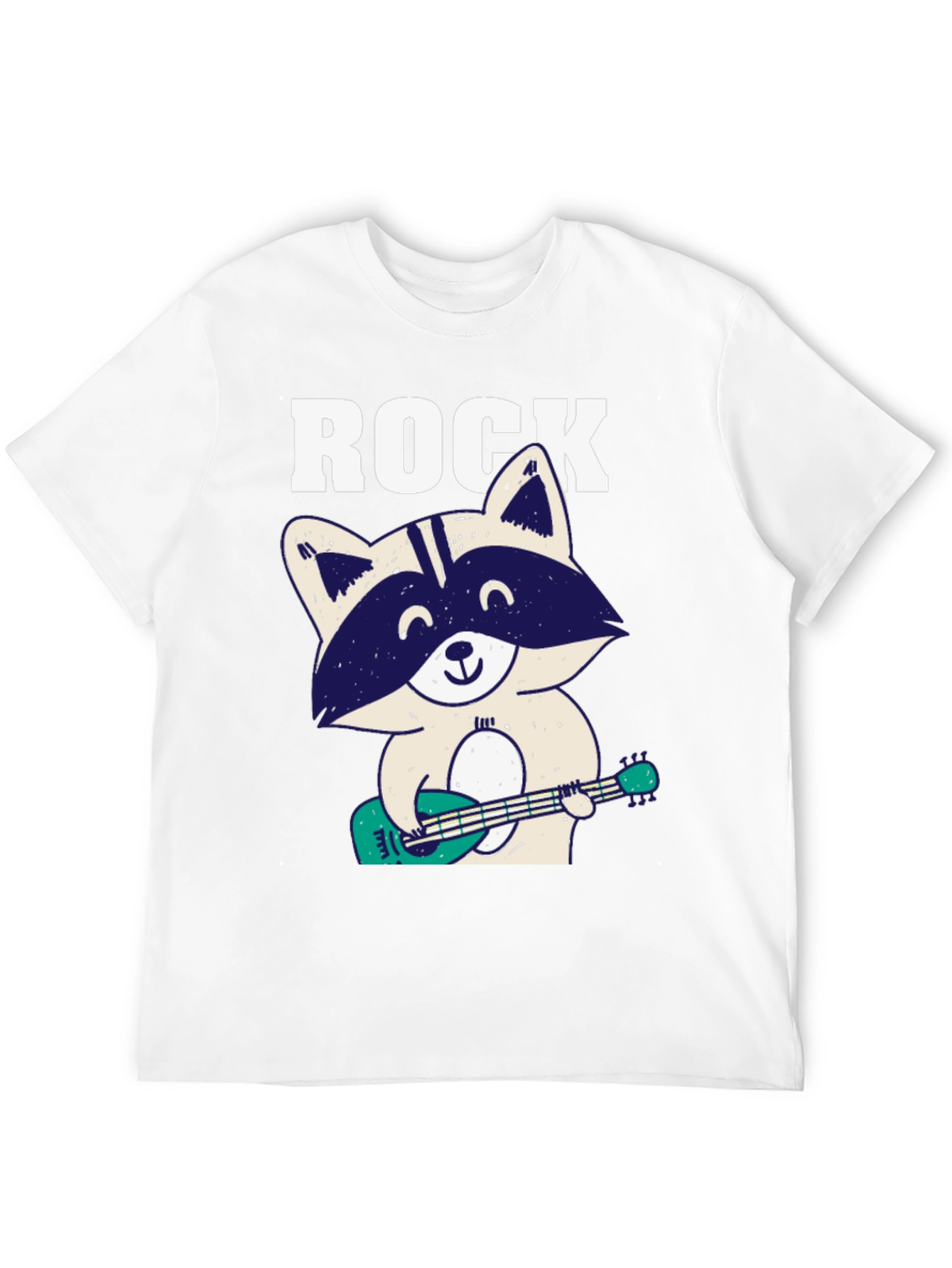 Rock On Raccoon Graphic Tee