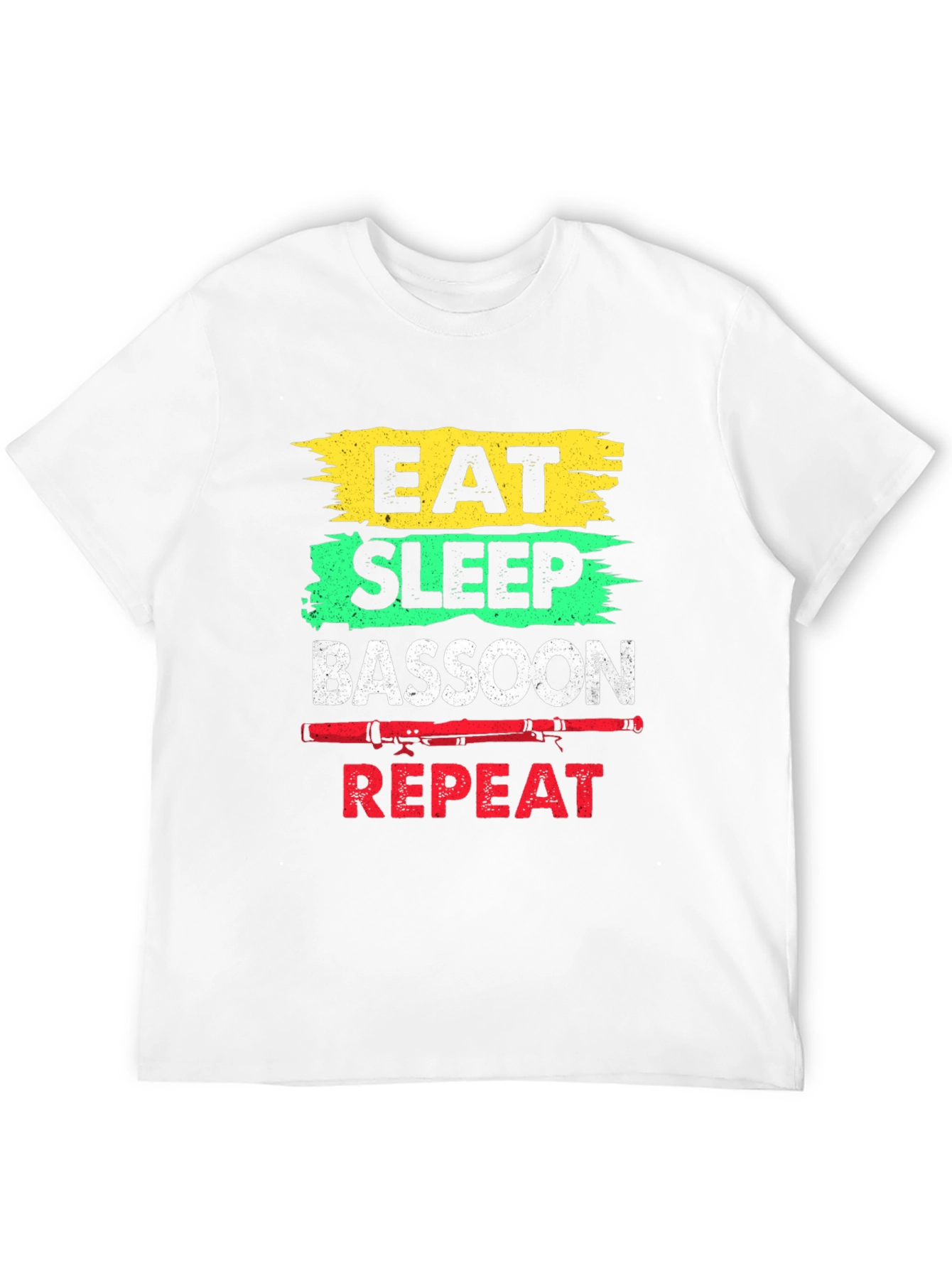 Eat Sleep Bassoon Repeat Graphic T-Shirt