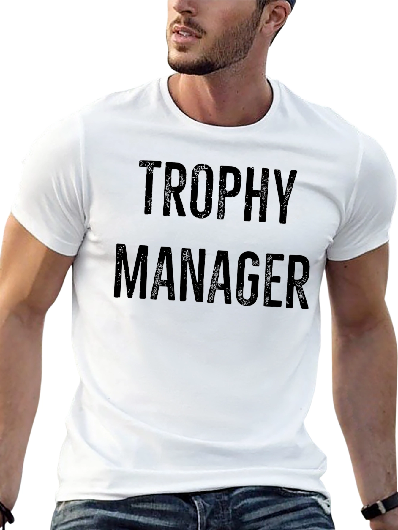 Trophy Manager Graphic T-Shirt - Black
