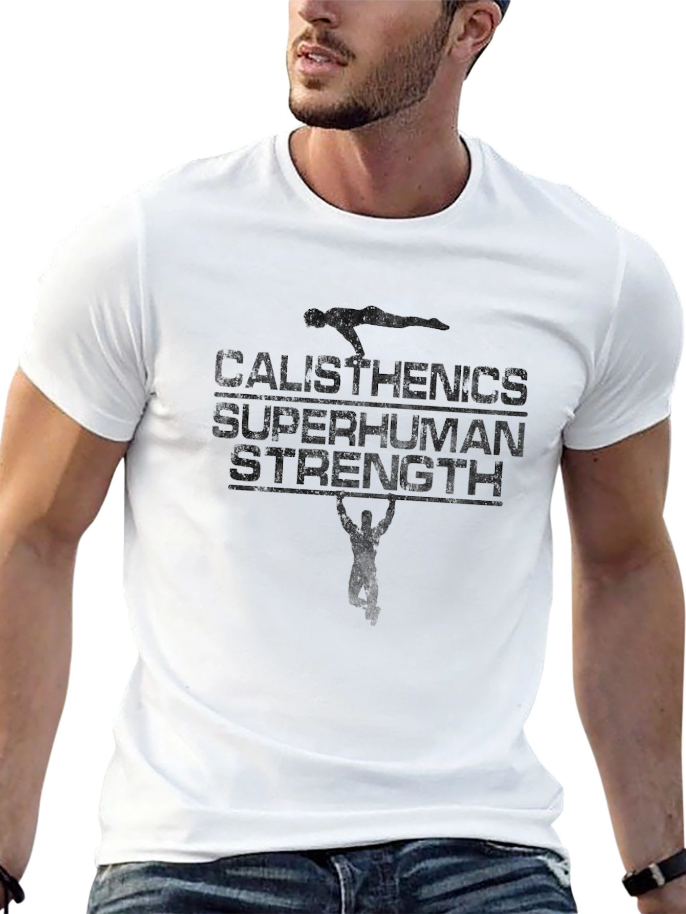 Calisthenics Superhuman Strength Graphic T-Shirt