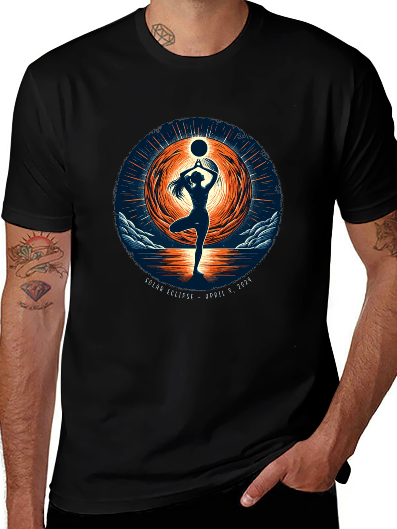 Solar Eclipse April 8 2024 T-Shirt