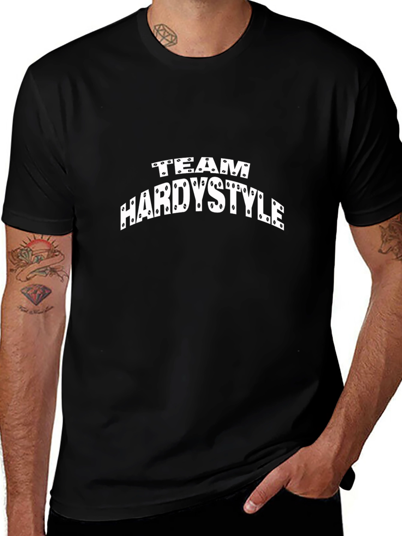 Team Hardstyle Graphic Tee - Black