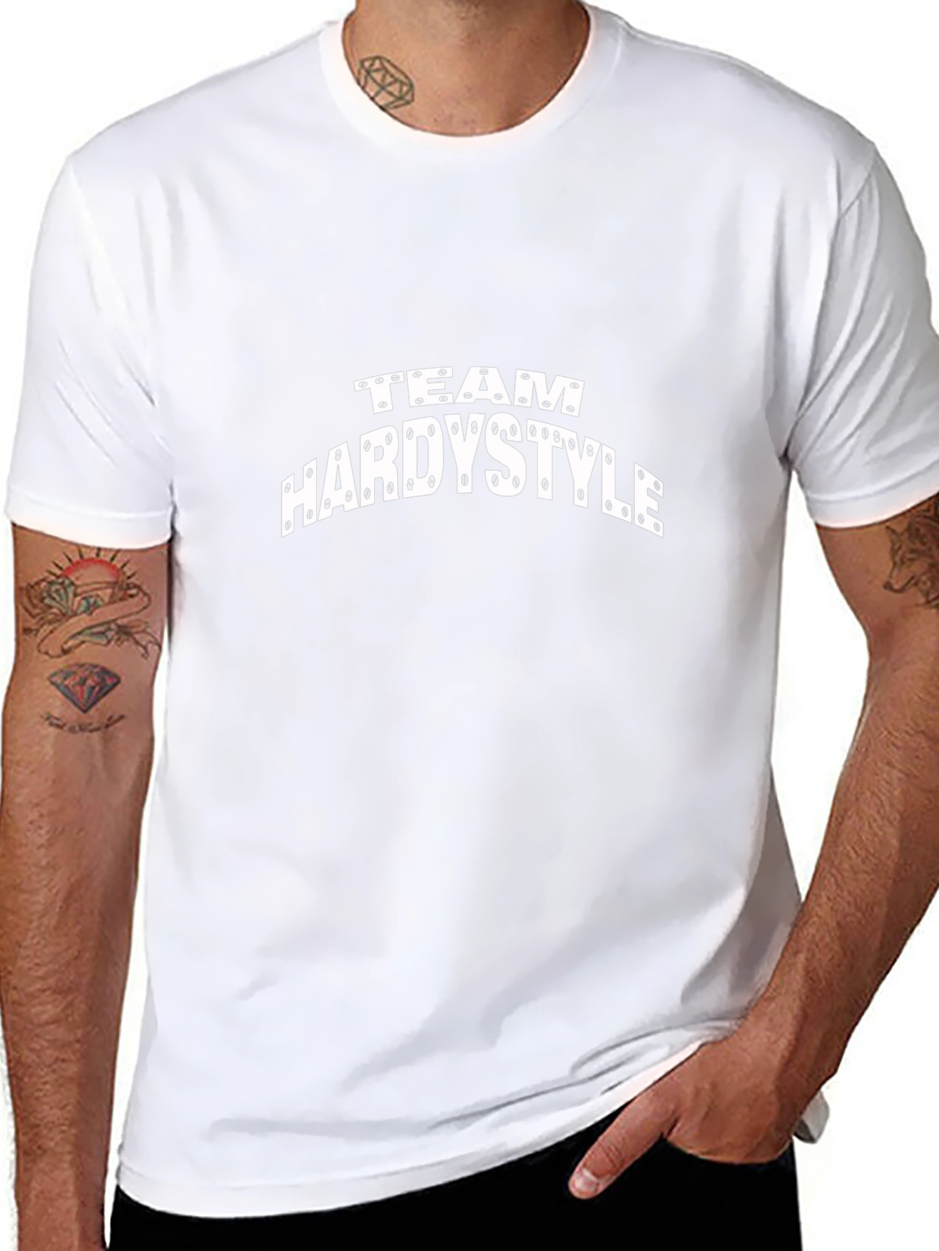 Team Hardstyle Graphic Tee - Black