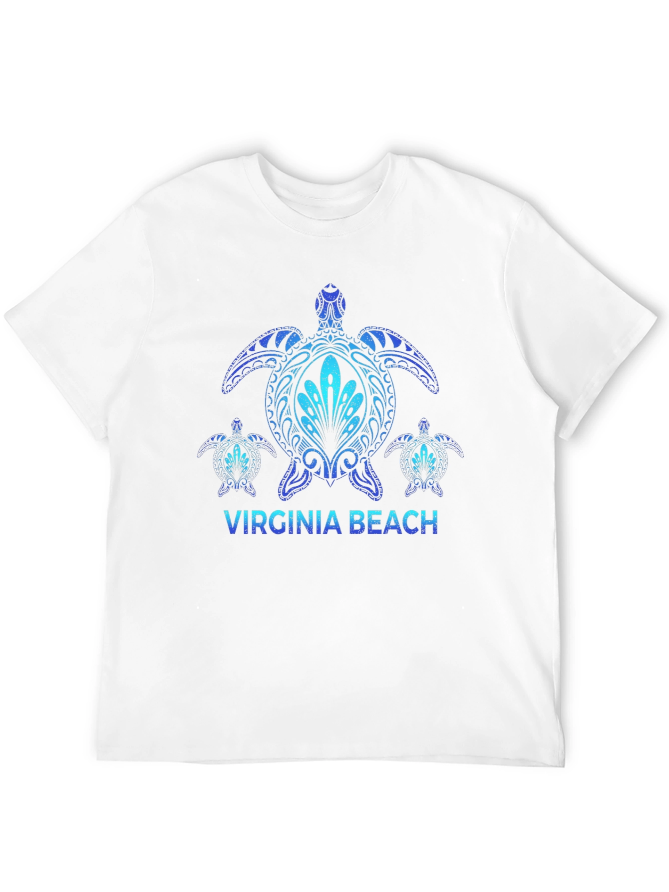 Virginia Beach Turtle T-Shirt Black
