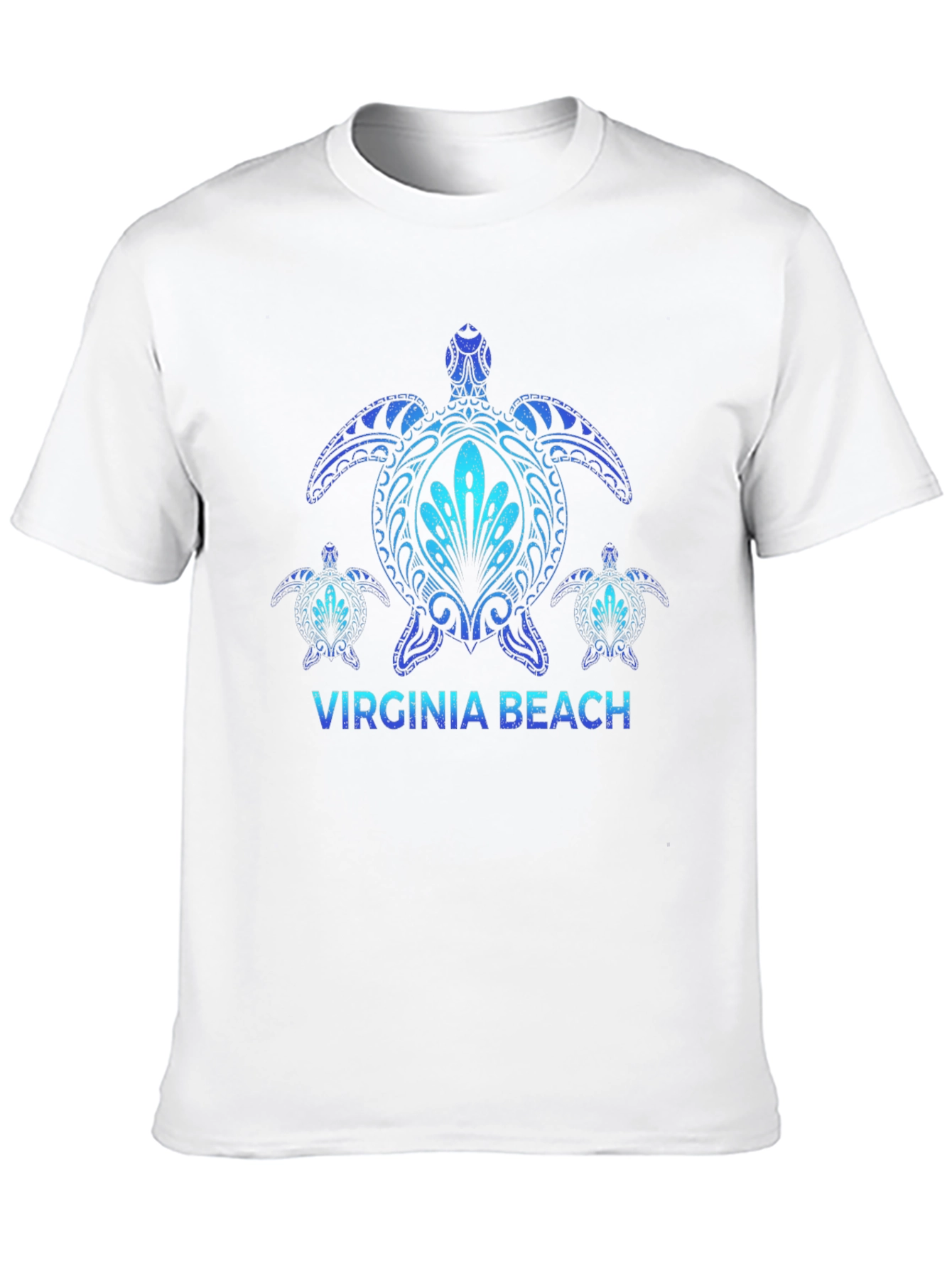 Virginia Beach Turtle T-Shirt Black